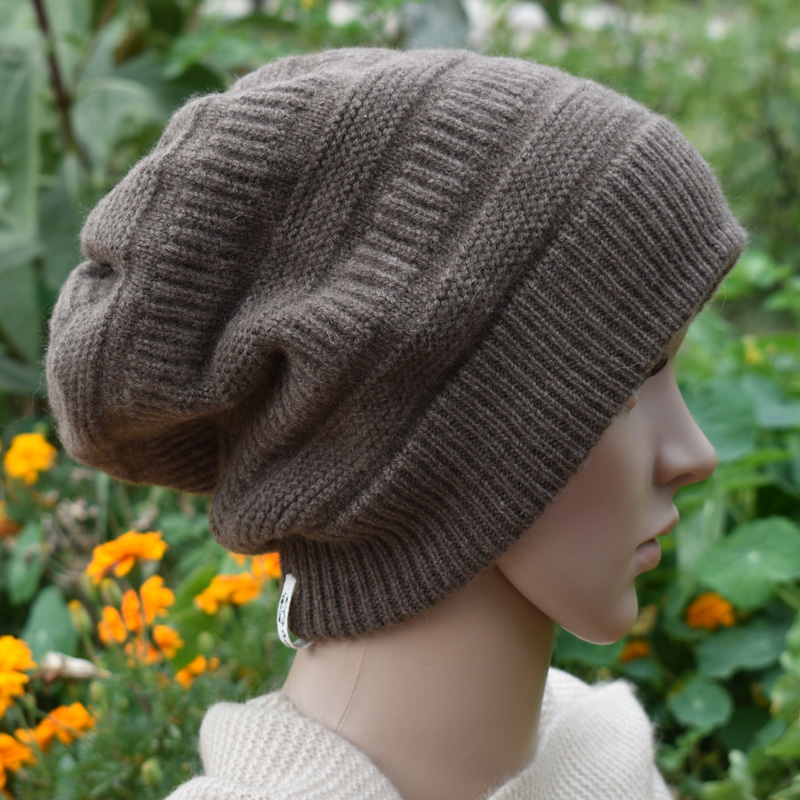 Bonnet classique en laine de yack 4 bonnet chaud homme femme en laine de yack