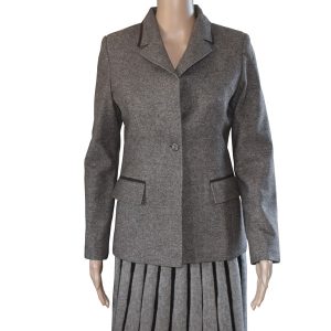 Veste tailleur en duvet de laine de yack 24 veste en duvet de laine de yack