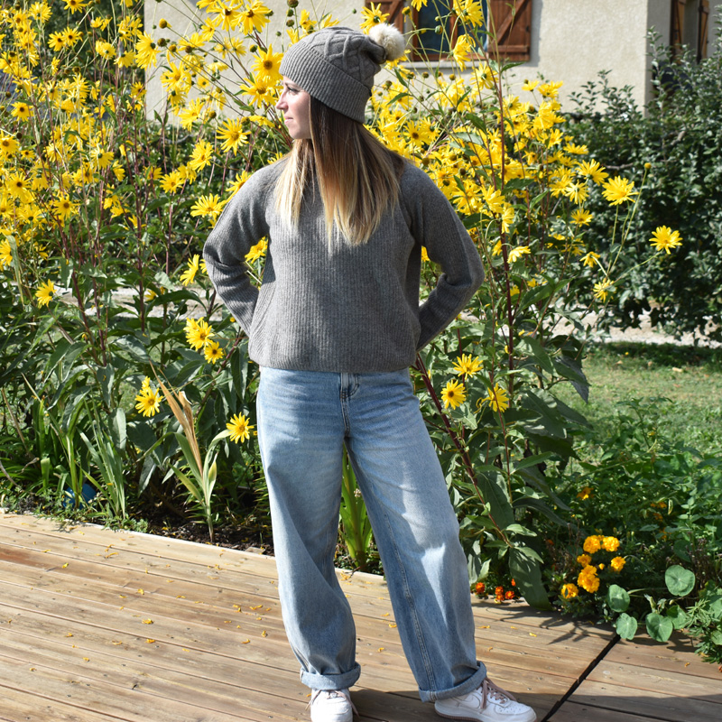 Sweat femme en laine de yack 10 sweat pull moderne en laine