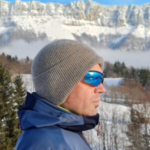 bonnet chaud cache oreille en laine de yack