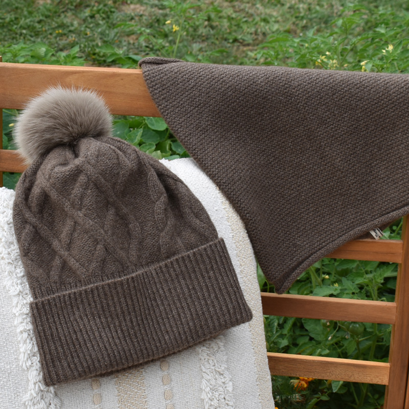 Bonnet femme en duvet de yack 5 bonnet femme laine de yack
