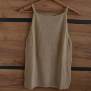 Débardeur femme en cachemire 14 debardeur beige en cachemire